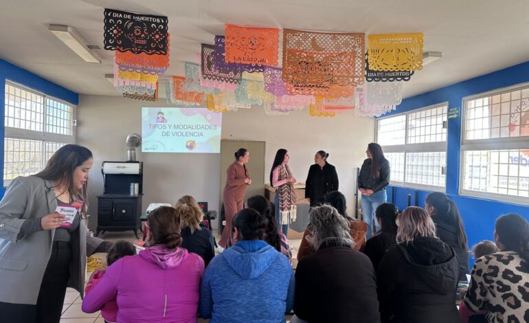  Encabeza CEJUM Cuauhtémoc actividades institucionales para crear conciencia contra la violencia de género