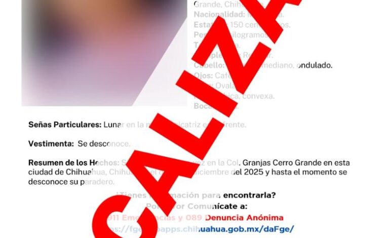  Localiza FEM a adolescente que contaba con reporte de desaparición
