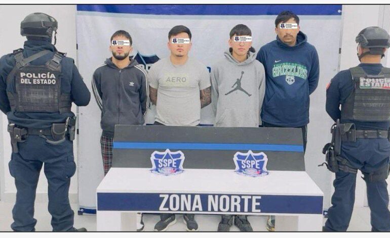  Detienen a 4 presuntos traficantes de migrantes en Ciudad Juárez