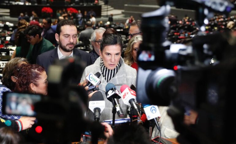  Discusión de la reforma a Ley de Aguas sigue abierta: Presidenta de la Cámara de Diputados