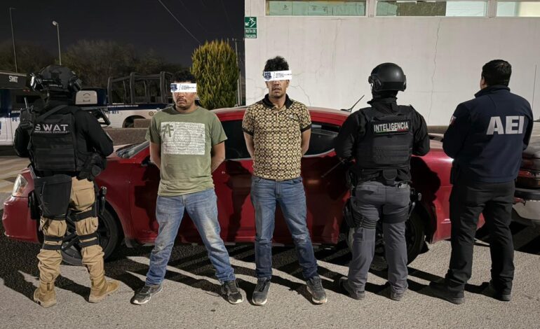  Detienen a dos presuntos generadores de violencia en Cuauhtémoc