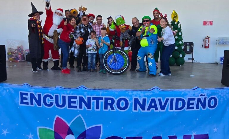  Conviven FGE y CEAVE con más de 500 personas en Encuentro Navideño en El Colibrí