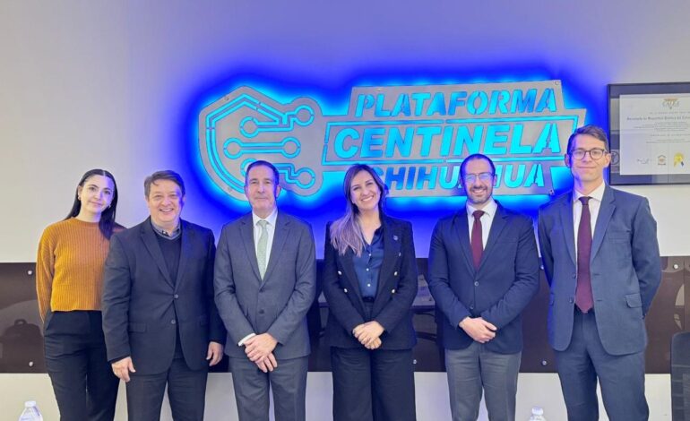  Refuerza Gilberto Loya coordinación con Embajada del Reino Unido