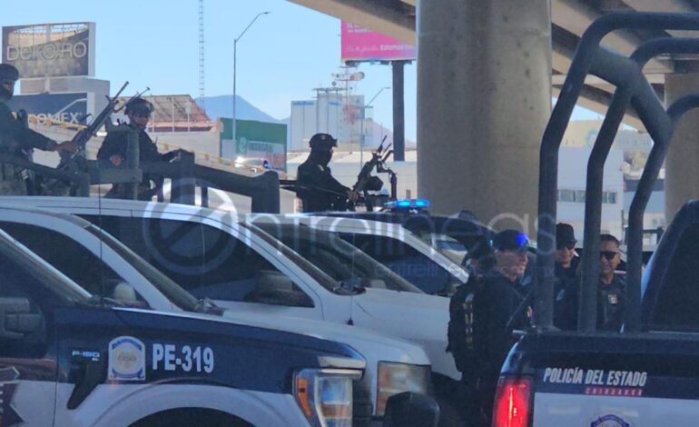  Sitian Fiscalía zona Centro tras enfrentamiento en Aldama