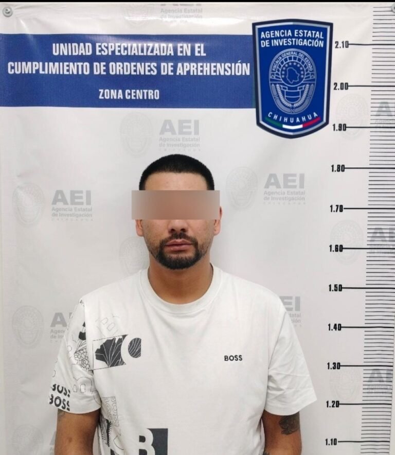 Captura AEI a masculino por desaparición forzada de personas cometida por particulares