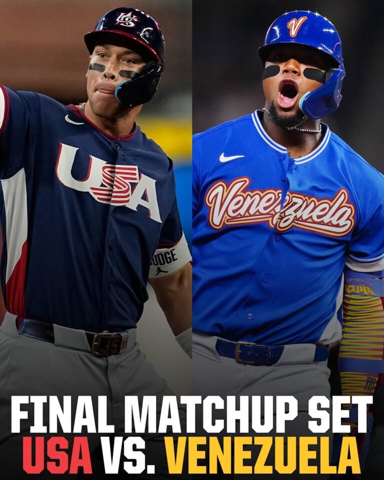 Así queda la final de Clásico Mundial 2026: USA vs Venezuela