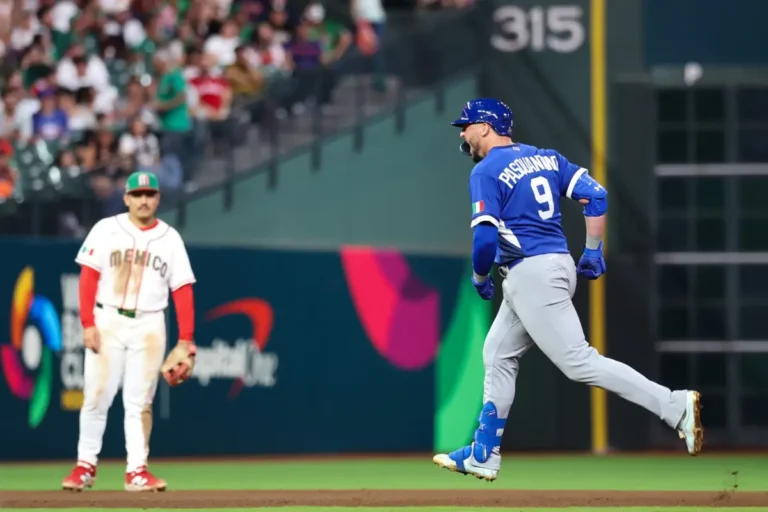 México cae ante Italia y se despide del Clásico Mundial de Béisbol
