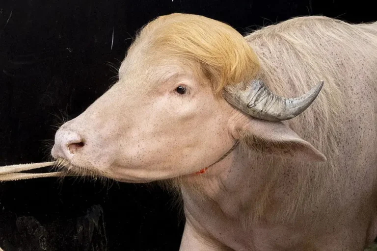 Un búfalo se salva de ser sacrificado… por su parecido a Trump