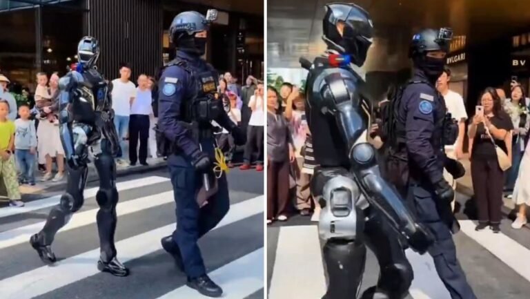 ‘Robocop’ chino: el robot policía que imita con precisión a las unidades SWAT