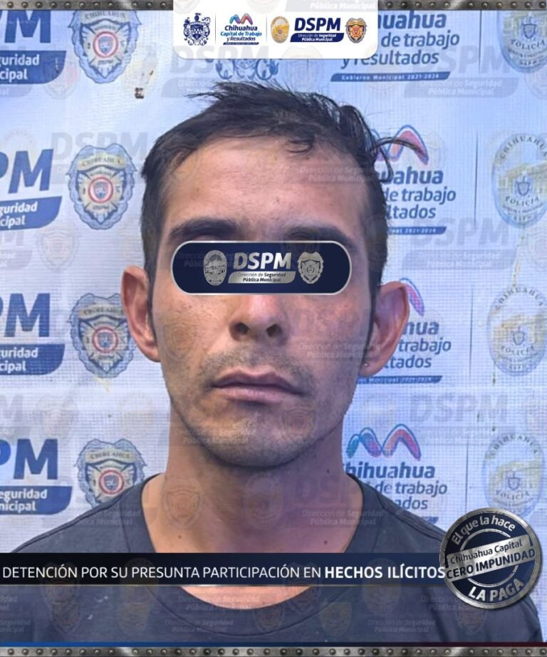 Agentes de la DSPM detuvieron a conductor de moto con probable droga en Jardines del Sol