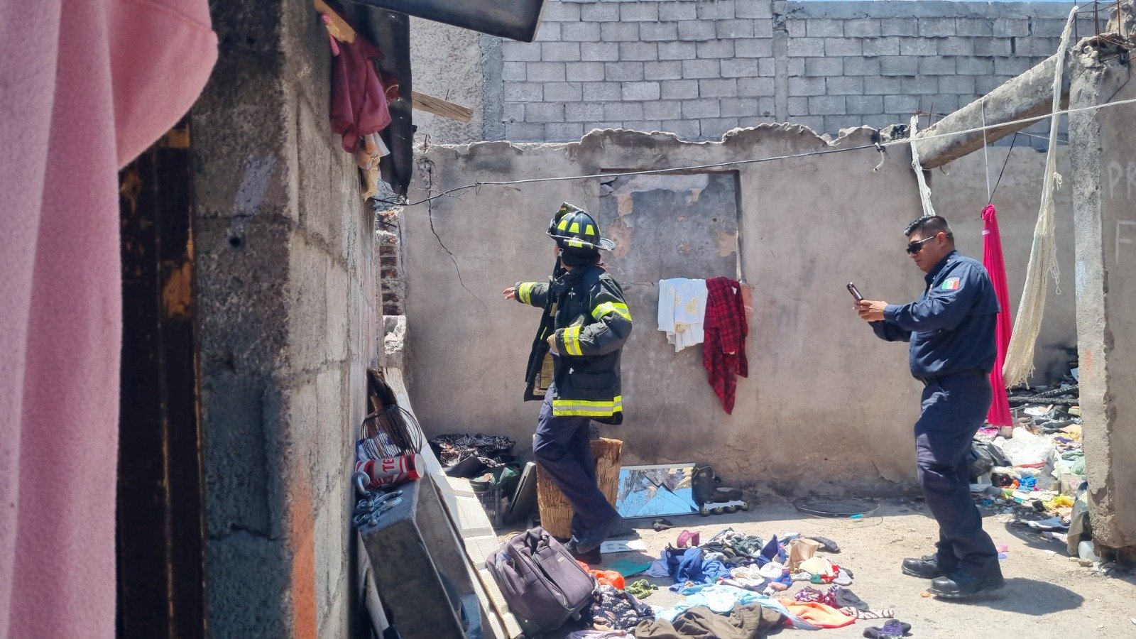 Recorren Bomberos y Policía Municipal predios de riesgo; detectan irregularidades y realizan detenciones