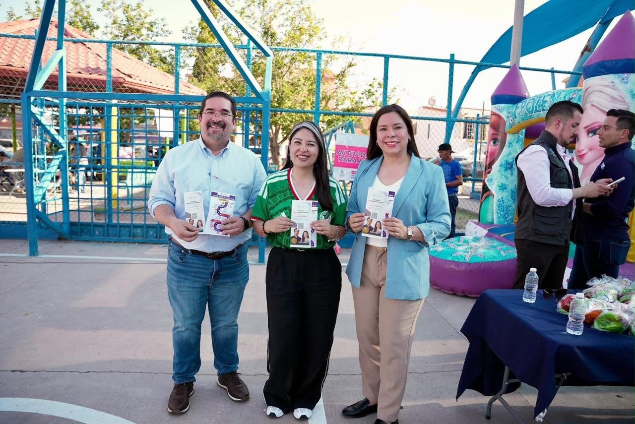 “La China” Frías reúne a más de 300 personas en feria de servicios en Chihuahua 2000