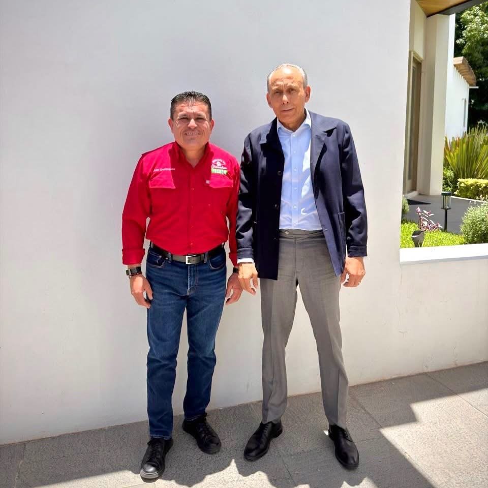 “Sigamos sumando esfuerzos por un Chihuahua fregón”: Alex Domínguez se reúne con Reyes Baeza