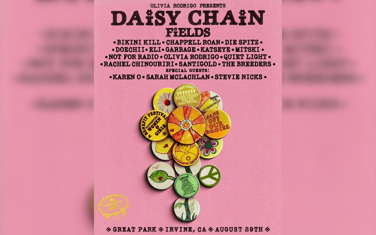 Olivia Rodrigo crea Daisy Chain Fields, un festival de música con un cartel exclusivamente femenino