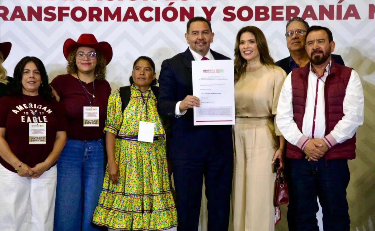 Cruz Pérez Cuéllar se registra como aspirante a coordinar la Defensa de la Transformación y la Soberanía Nacional en Chihuahua