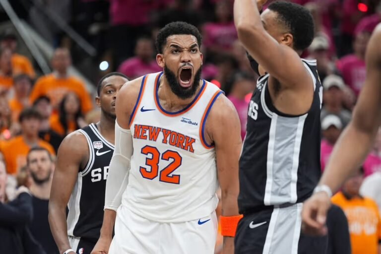 Los Knicks remontan a los Spurs y se llevan el Juego 1 de las Finales de la NBA