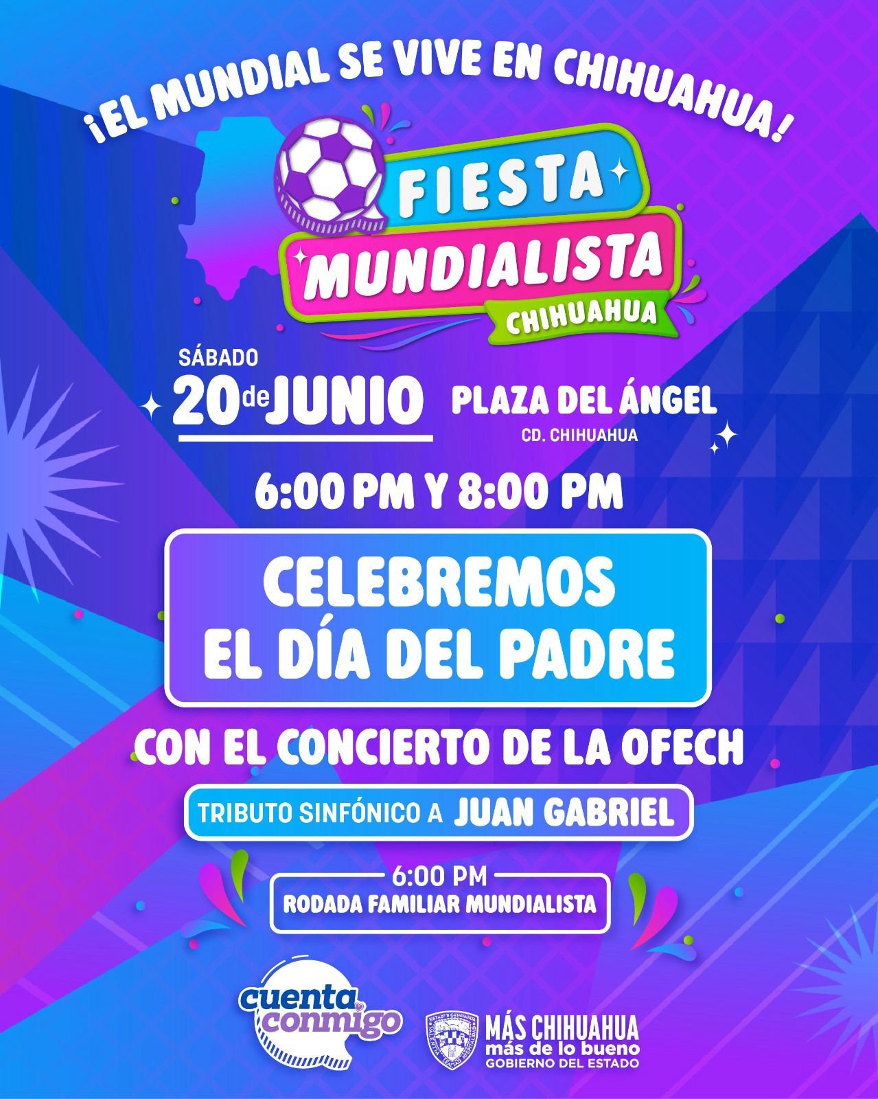 Invita Gobierno del Estado al “Gran Homenaje Sinfónico a Juan Gabriel” en la Plaza del Ángel