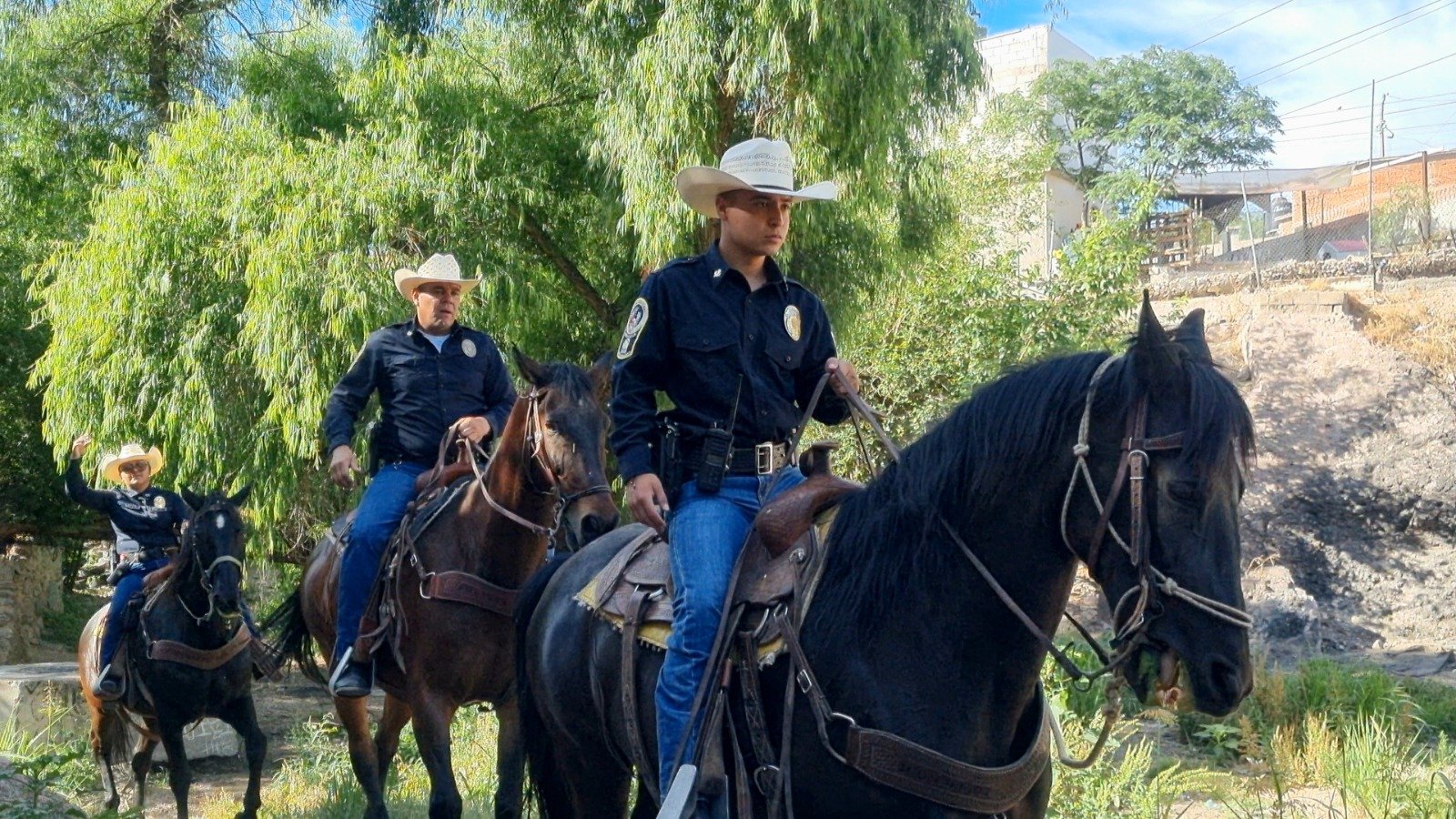 Fortalece DSPM la seguridad en zonas de difícil acceso mediante la Policía Montada