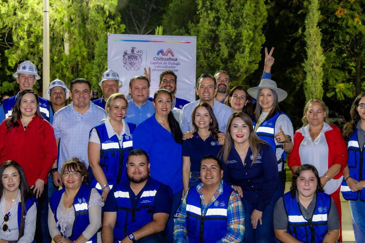 Cumple Marco Bonilla al 100% modernización del alumbrado público LED en la zona sur de la ciudad