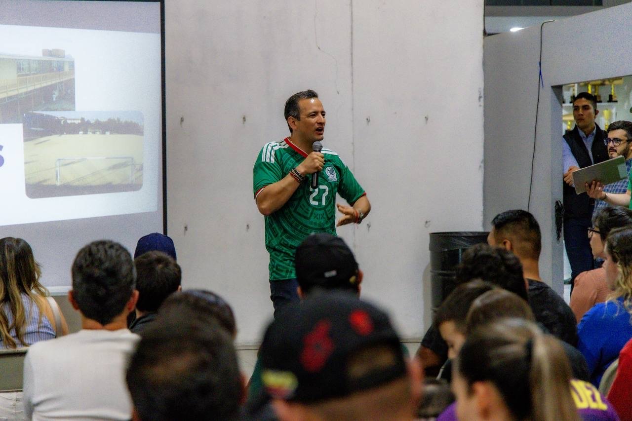 Impulsemos juntos el deporte: Marco Bonilla se reúne con cientos de deportistas de Cuauhtémoc