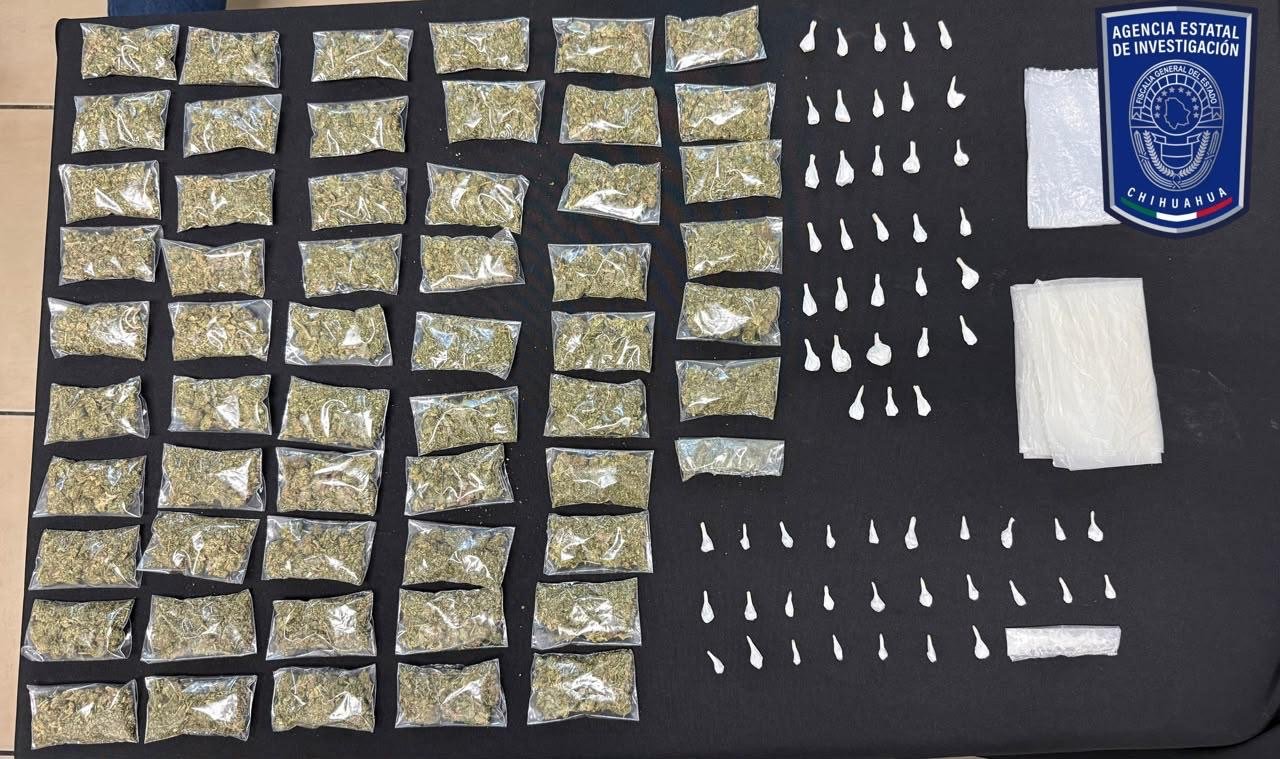 Detiene COE a femenina en posesión de 118 envoltorios de droga en Riberas del Bravo