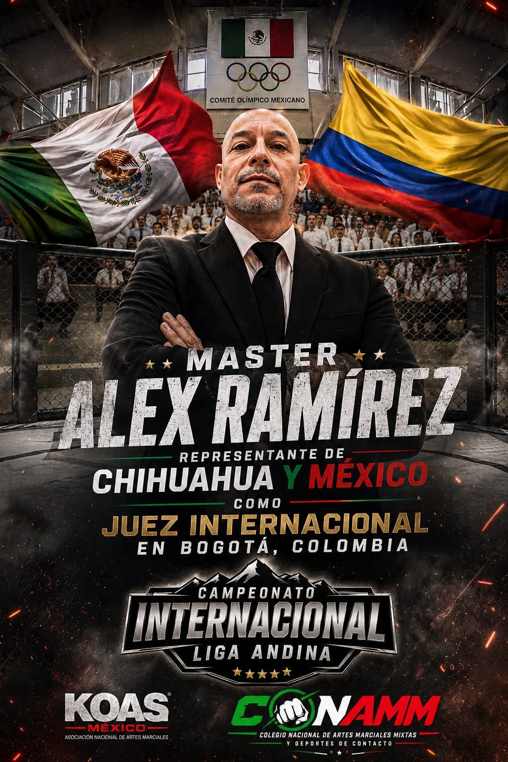 ¡De Chihuahua para el mundo! Con honor, imparcialidad y profesionalismo, México impartirá justicia en Colombia