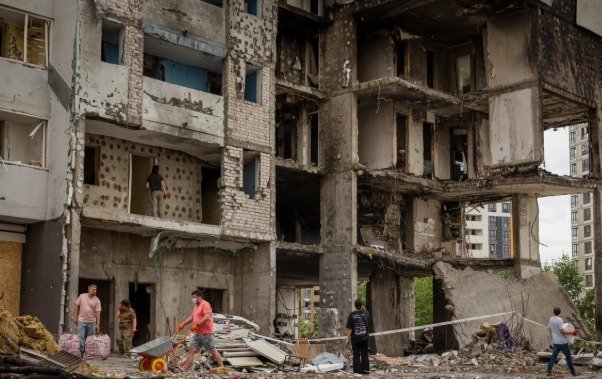 Explosiones sacuden Kiev por ataque con misiles de Rusia previo a la cumbre de la OTAN