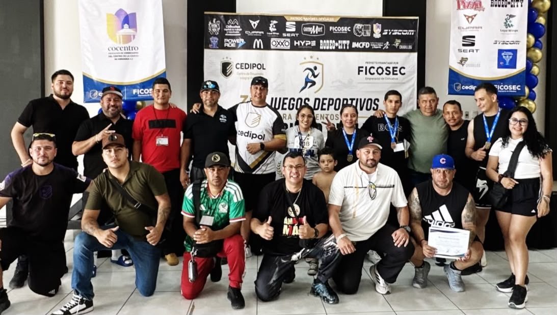 Premian a ganadores de powerlifting, box y futbol en los Juegos Deportivos CEDIPOL 2026