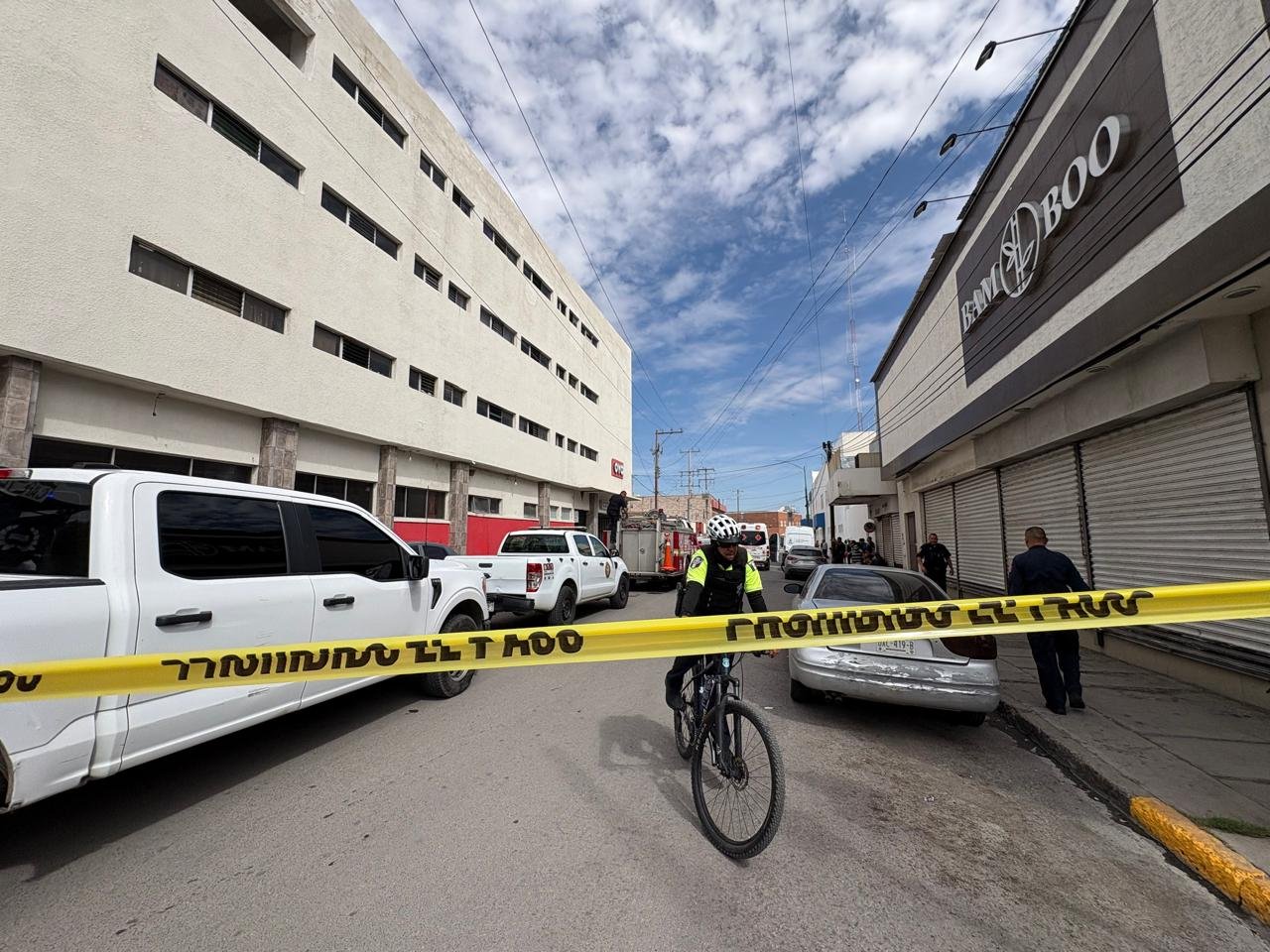 Incendio en hotel del Centro deja un hombre intoxicado y provoca evacuación