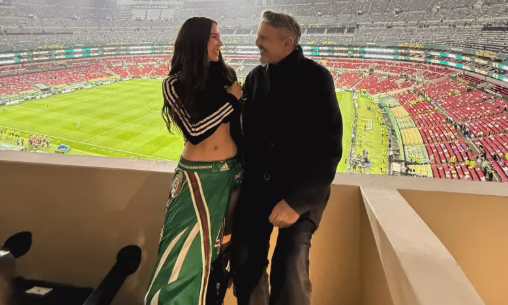 Belinda y Miguel Bosé descubren en el Mundial la vieja historia familiar que los une