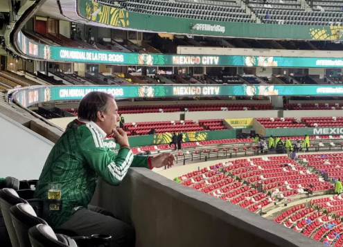 Emilio Azcárraga pone broche de oro a la participación de México en el Mundial con emotivo mensaje desde el Azteca