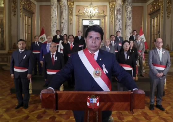 Pedro Castillo, ex presidente de Perú, fue detenido arbitrariamente, concluye grupo de expertos de la ONU