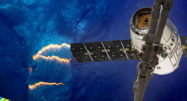 Satélites de la NASA detectan erupción submarina en el mar de Bismarck