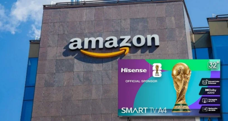 Amazon liquida Pantalla Hisense de 32 pulgadas: con tecnología LED y Audio Dolby