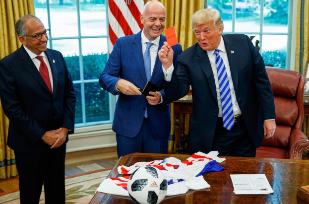 Trump: nunca hablé con Infantino sobre venta de participación a inversores externos
