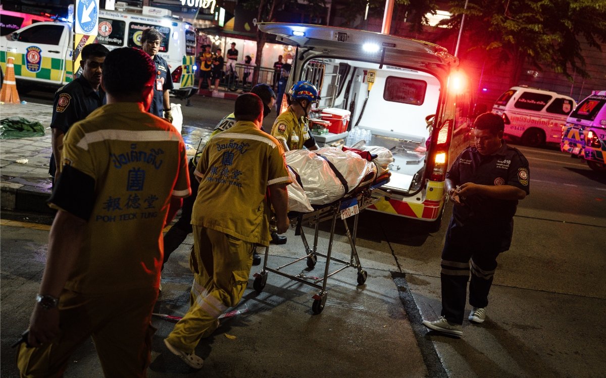 Mueren 27 personas en Tailandia tras incendio en bar