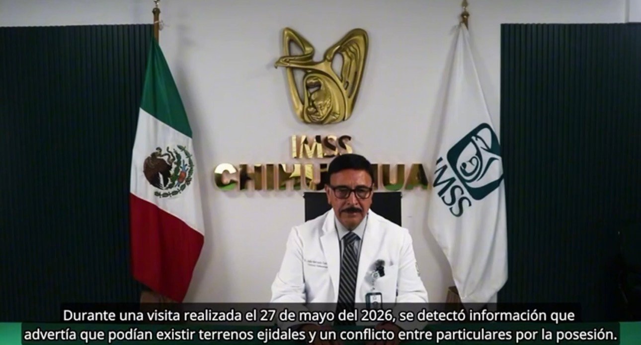 “Politizar el tema no construye hospitales. La voluntad política y la certeza jurídica, sí”: IMSS Chihuahua por terreno para nuevo hospital