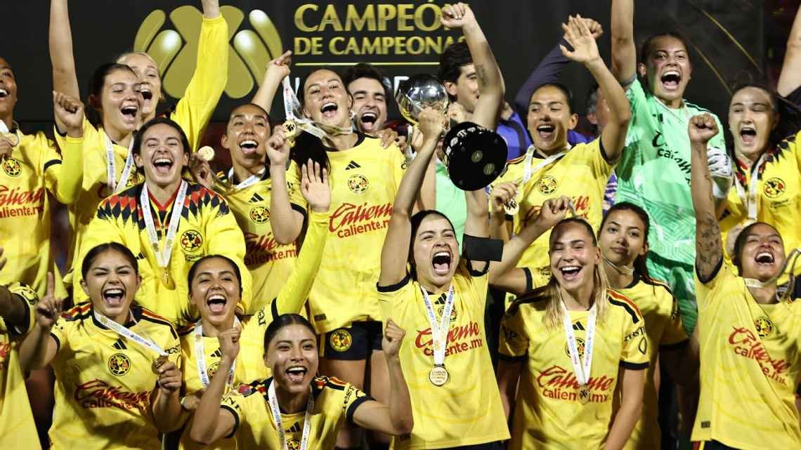 América Femenil consigue triplete con el Campeón de Campeonas