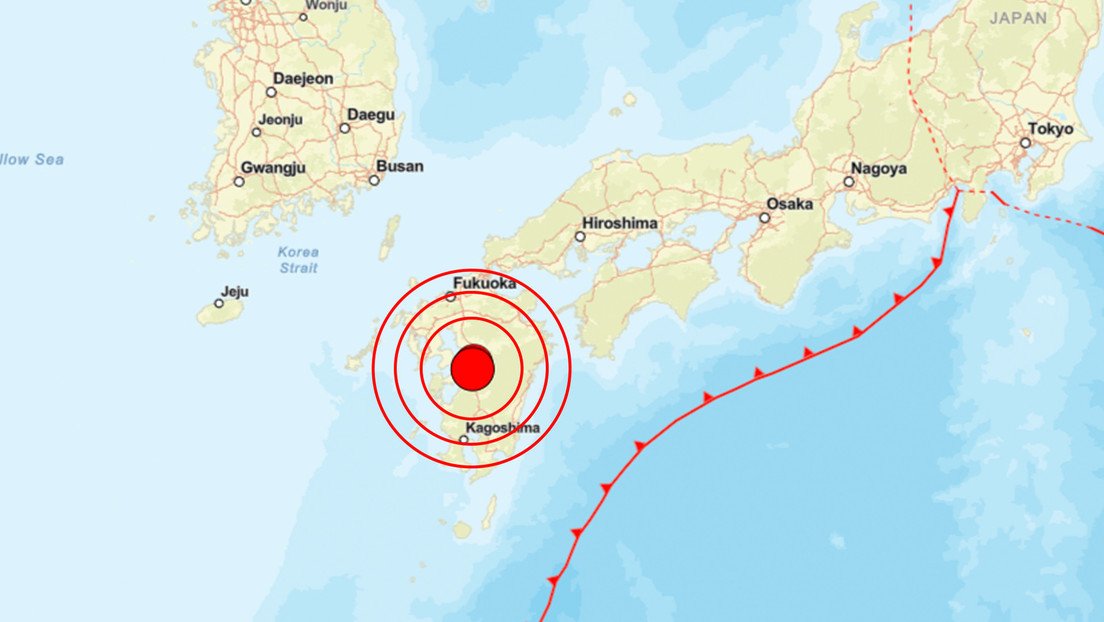 Sismo magnitud 7.1 sacude Japón y activan alerta por tsunami: epicentro fue en Kumamoto