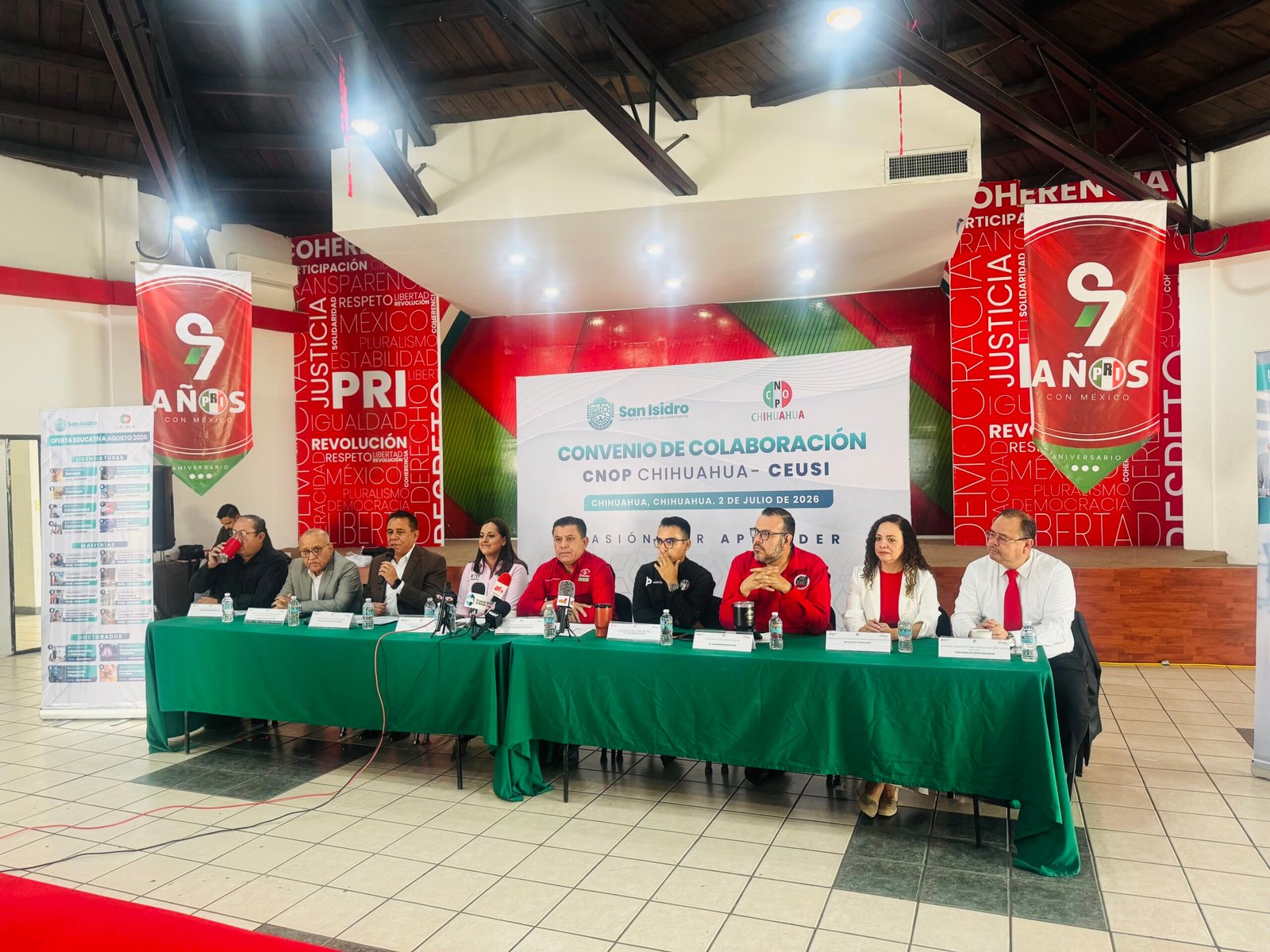 Firma CNOP alianza educativa con el CEUSI; ofrecerán inscripción, titulación gratuita