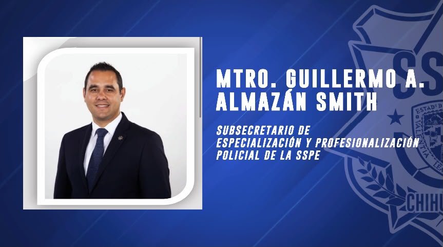 Anuncia Gilberto Loya a Guillermo Almazán Smith como nuevo Subsecretario de Especialización y Profesionalización Policial