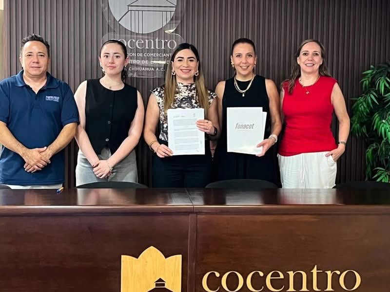 Cocentro y Fonacot firman convenio de colaboración
