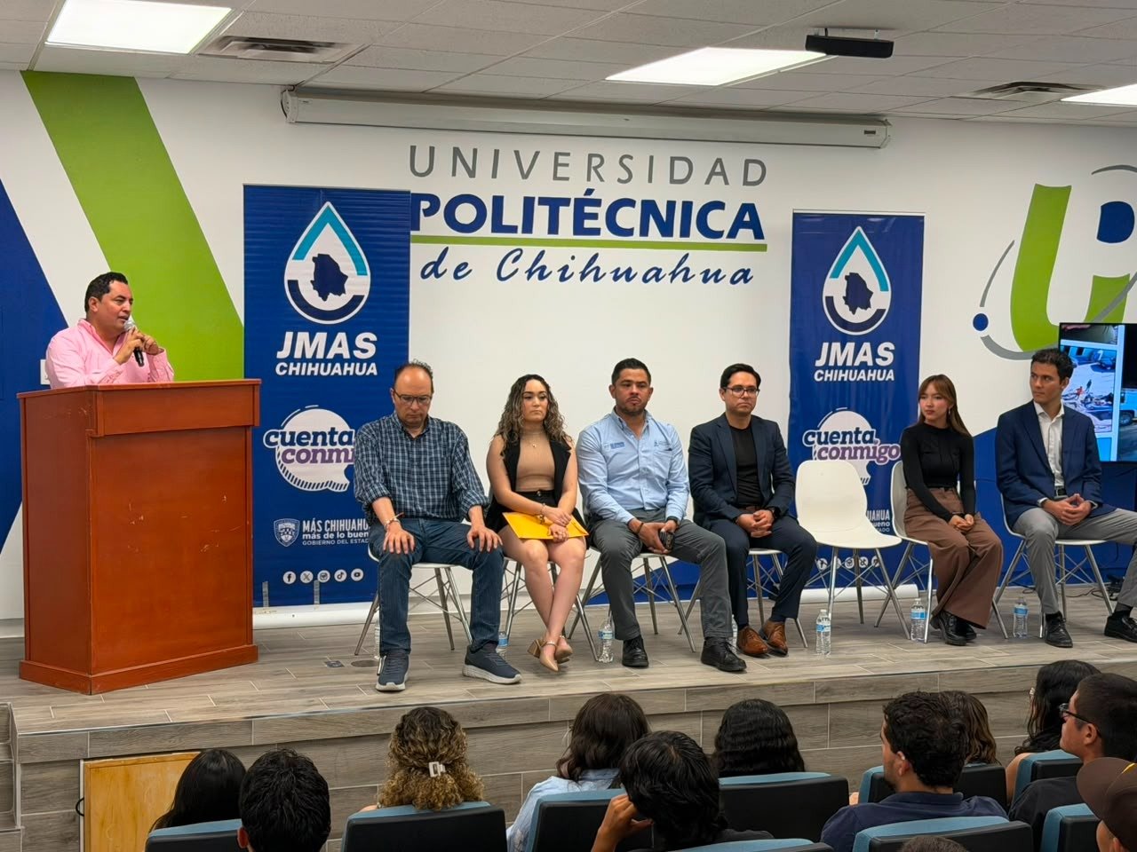 Imparte JMAS Chihuahua plática sobre Cultura del Agua en la Universidad Humanitas