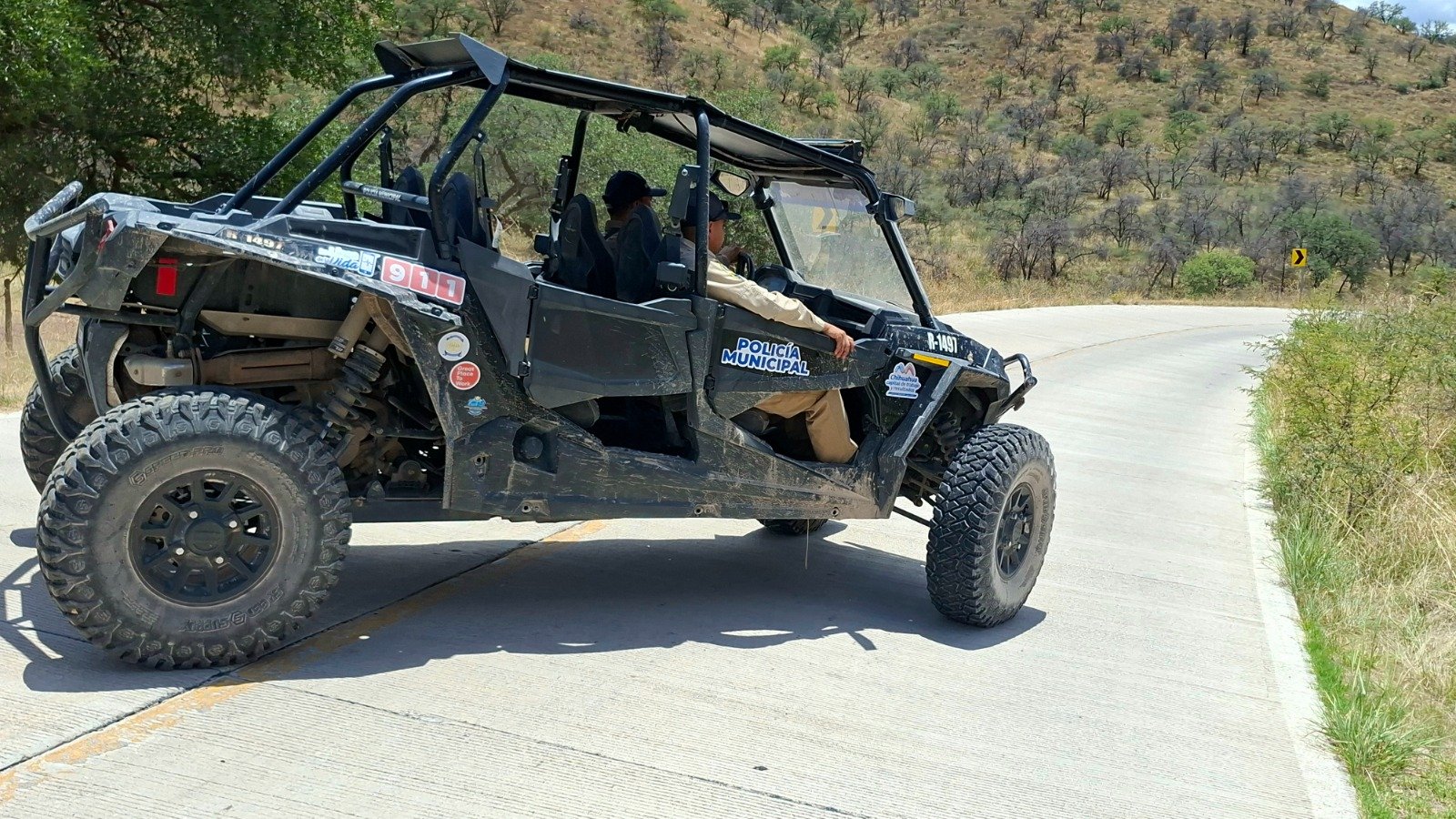 Tecnología y vehículos especializados de la Policía Municipal fortalecen la seguridad en la zona rural de Chihuahua