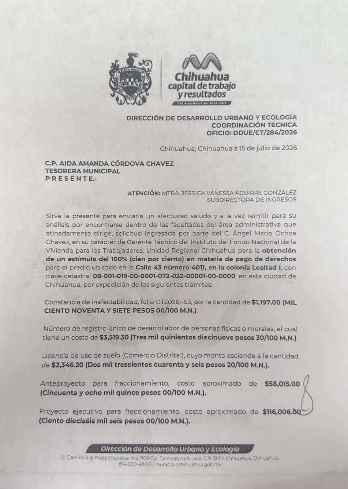 Condona Municipio pago de permisos al Infonavit para facilitar construcción de vivienda del Bienestar