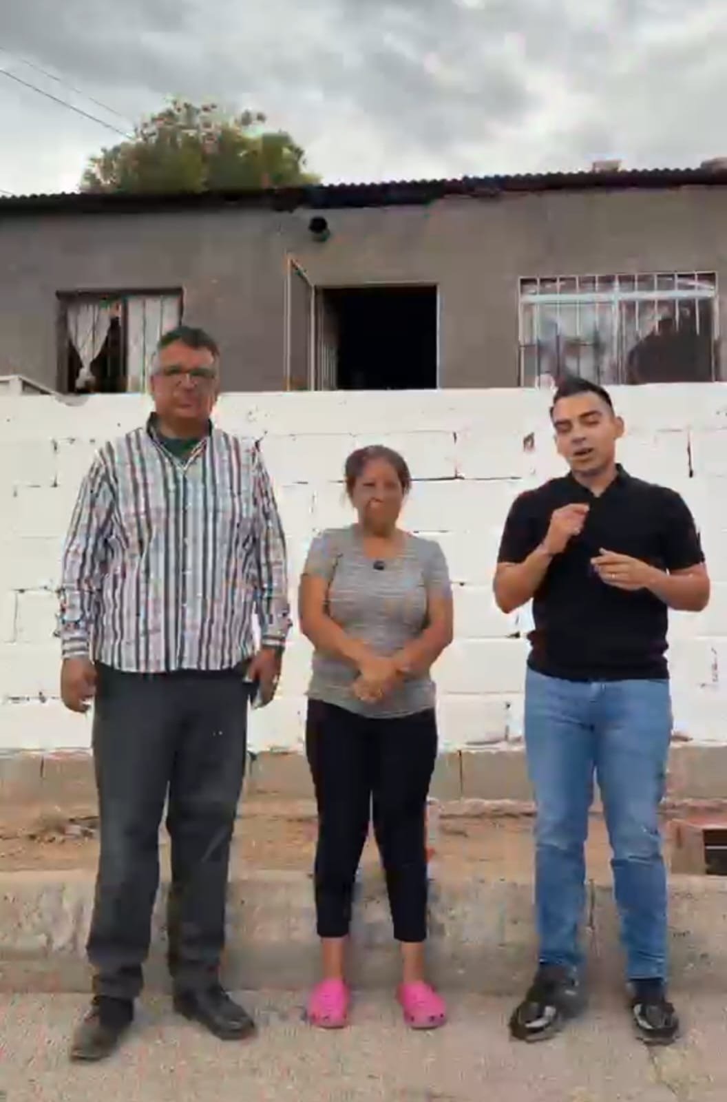 PRI Chihuahua ofrece apoyo a familias cuyas bardas fueron pintadas sin autorización