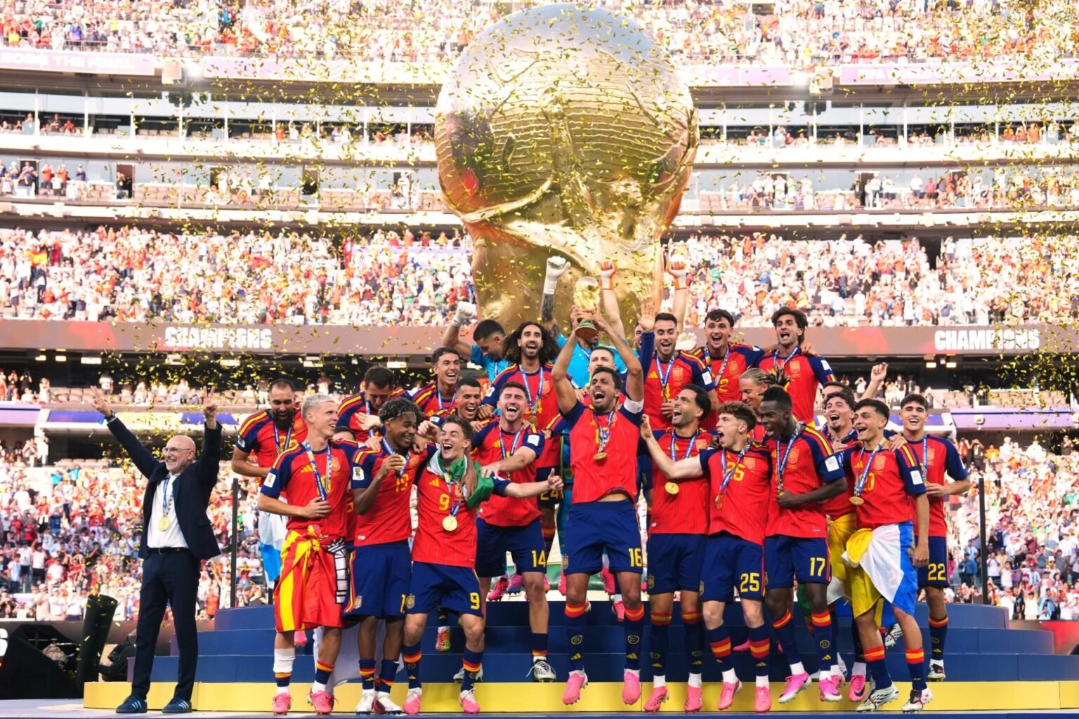 España gana la Copa del Mundo