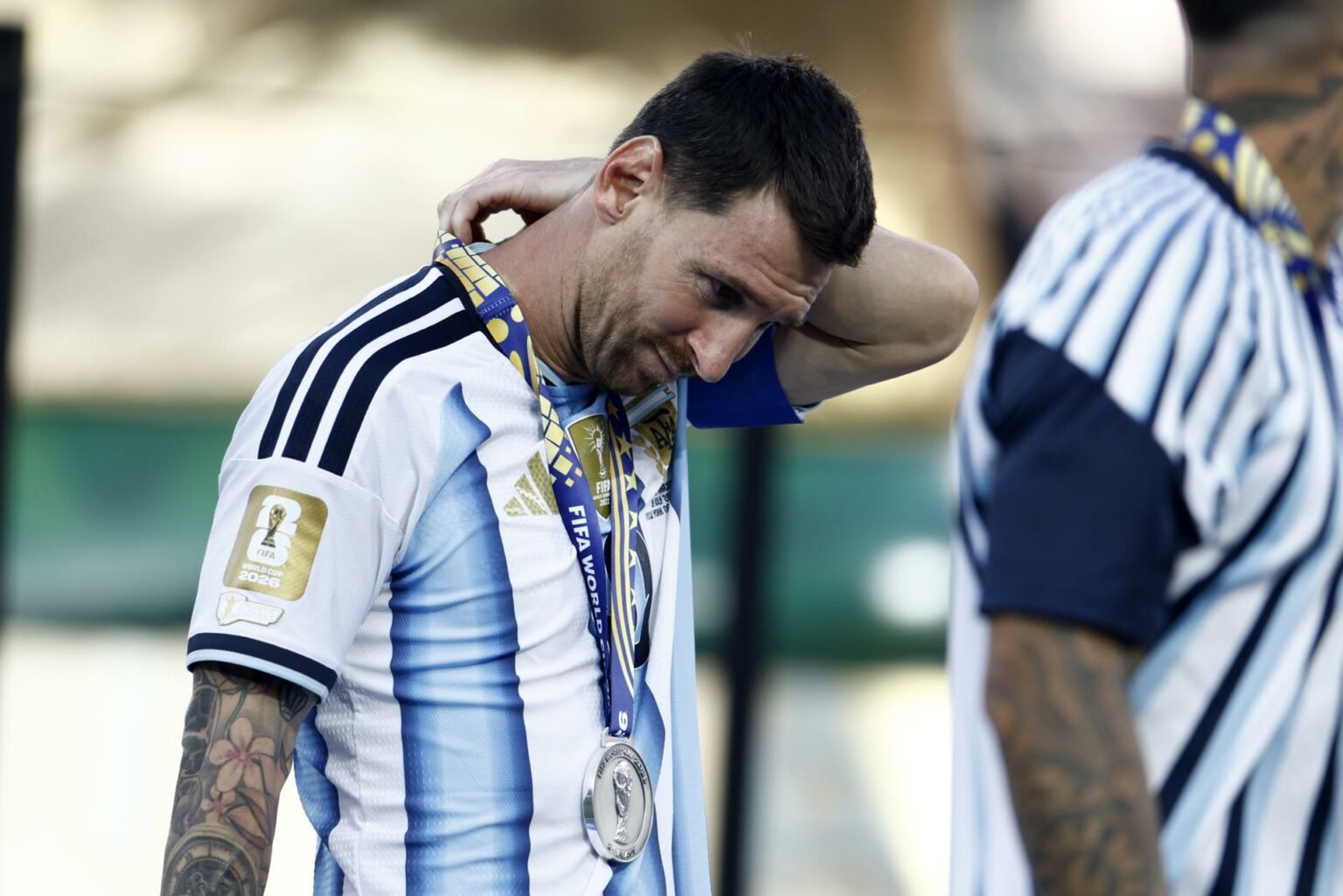 Video: El llanto de Messi tras perder su segunda final de Mundial