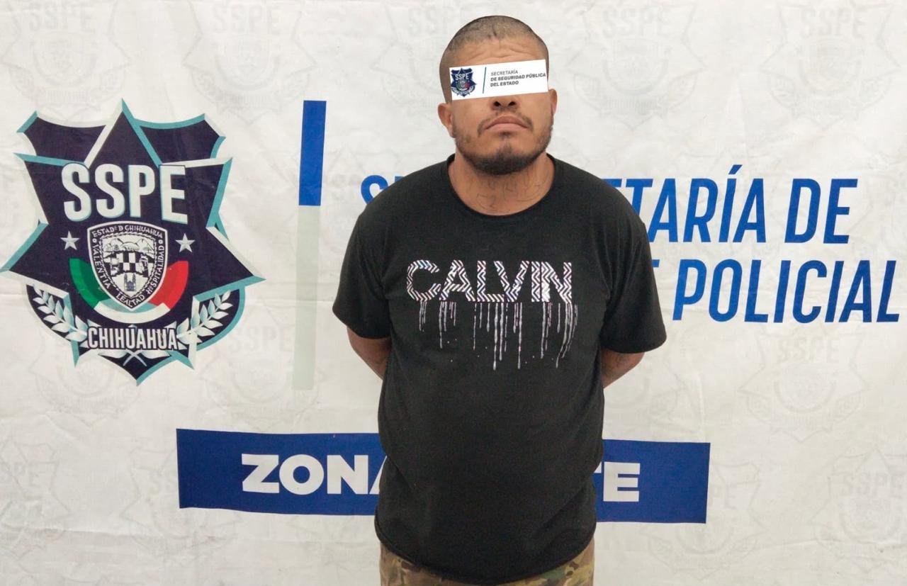Operativo desplegado por SSPE en el tramo Juárez – Janos resulta en detención de sujeto armado