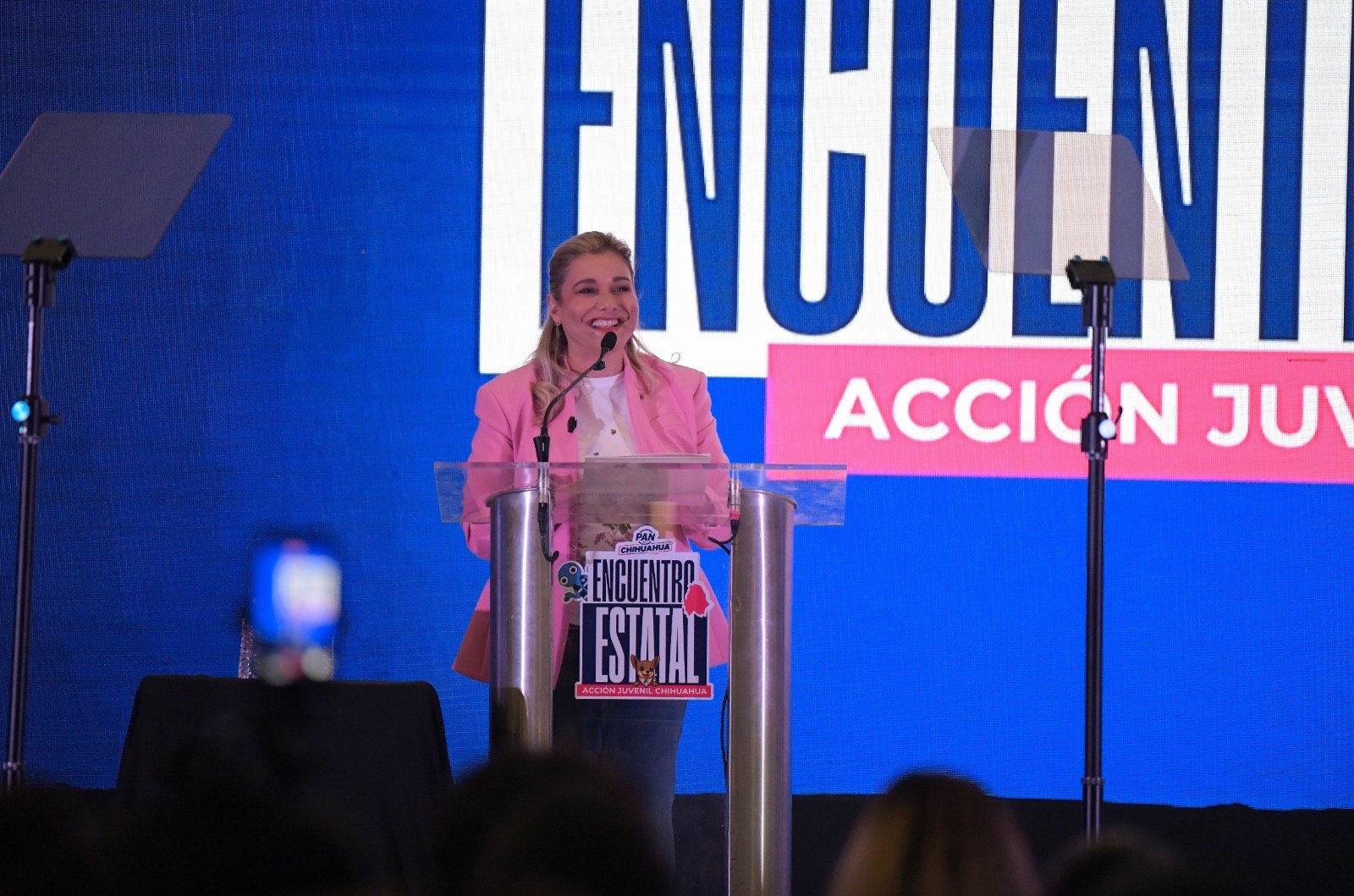 Llama Maru Campos a jóvenes panistas a defender los principios de Acción Nacional